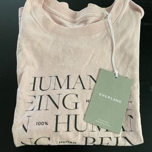 Everlane 100% Human Being Tee
